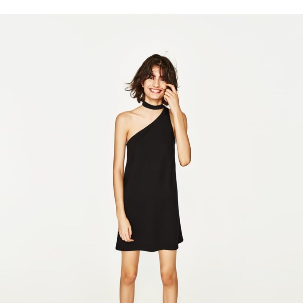 Zara black dress